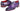 Paul Parkman Men's Hand-Painted Goodyear Welted Wholecut Oxfords in Purple