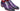Paul Parkman Men's Hand-Painted Goodyear Welted Wholecut Oxfords in Purple