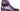 Paul Parkman Men's Hand-Painted Goodyear Welted Wholecut Oxfords in Purple