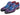Paul Parkman Goodyear Welted Wingtip Derby Shoes in Purple & Blue