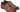 Paul Parkman Men's Medallion Toe Oxfords in Brown & Camel