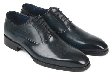 Paul Parkman Men's Plain Toe Oxfords in Navy