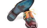 Paul Parkman Men's Goodyear Welted Wingtip Oxfords in Multiple Colors