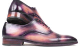 Paul Parkman Men's Cap-Toe Oxfords in Purple