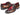 Paul Parkman Men's Apron Leather Derby Shoes in Brown & Bordeaux Dual Tone