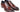 Paul Parkman Men's Hand-Painted Goodyear Welted Wholecut Oxfords in Brown