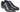 Paul Parkman Men's Wingtip Single Monkstraps in Black