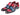 Paul Parkman Men's Captoe Double Monkstraps in Blue & Fuxia