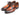 Paul Parkman Men's Ghillie Lacing Dress Shoes in Brown Burnished