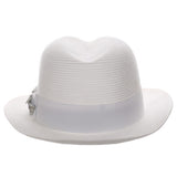 Stacy Adams Spire Poly Braid Pinch Front Fedora