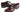 Paul Parkman Men's Hand-Painted Leather Captoe Oxfords in Bordeaux & Brown