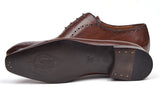 Paul Parkman Men's Classic Leather Brogues in Antique Brown