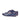 DapperFam Zephyr in Denim / Grey Men's Hand-Painted Patina Longwing Blucher