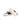 DapperFam Rivale in White / Navy Men's Italian Leather Trainer
