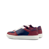DapperFam Rivale in Red / Blue / Tartan Men's Sartorial Trainer