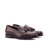 DapperFam Luciano in Dark Brown Men's Italian Full Grain Leather Loafer in Dark Brown