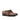 DapperFam Zephyr in Med Brown / Dark Brown Men's Italian Leather Longwing Blucher in Med Brown / Dark Brown