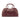 DapperFam Luxe Men's Travel Duffle in Burgundy Painted Calf in #color_