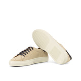DapperFam Rivale in Ice Men's Linen Trainer