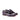 DapperFam Zephyr in Black / Grey Men's Italian Suede & Hand-Painted Patina Longwing Blucher in Black / Grey