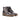 DapperFam Ryker in Grey Men's Hand-Painted Patina Moc Boot in Grey