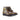 DapperFam Ryker in Dark Brown / Fire / Green / Tobacco Men's Italian Leather & Hand-Painted Patina Moc Boot in Dark Brown / Fire / Green / Tobacco #color_ Dark Brown / Fire / Green / Tobacco