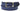 Paul Parkman Men's Woven Leather Belt in Navy