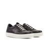 DapperFam Selvara in Black Painted Croco