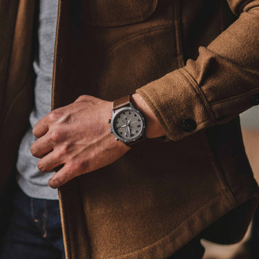 The Altitude - Gunmetal/Walnut