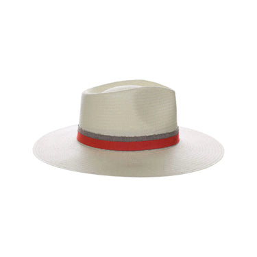 Stacy Adams Harlow Toyo Straw Wide Brim Fedora Hat