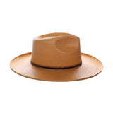 Stacy Adams Milano Toyo Straw Wide Brim Fedora Hat