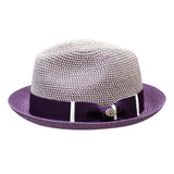 Purple / White