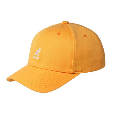 Kangol Wool Flexfit Wool Baseball Cap in Warm Apricot