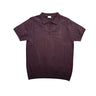 Arturo Lexington in Burgundy Men's Short-Sleeve Knit Polo Shirt in 3XL #color_ 3XL
