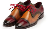 Paul Parkman Men's Cap Toe Derby Shoes in Multiple Colors