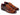 Paul Parkman Men's Kiltie Monkstrap Leather Shoes in Brown in EU 47 - US 13 #color_ EU 47 - US 13