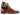 Paul Parkman Men's Kiltie Monkstrap Leather Shoes in Brown in #color_