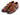 Paul Parkman Men's Kiltie Monkstrap Leather Shoes in Brown in #color_