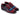 Paul Parkman Men's Kiltie Monkstrap Leather Shoes in Blue & Burgundy in ----- #color_ -----