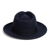 Ferrecci Crushable in Navy Australian Wool Fedora