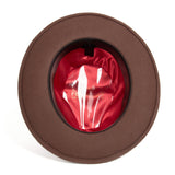 Ferrecci Crushable in Brown Australian Wool Fedora