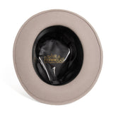Ferrecci Crushable in Light Grey Australian Wool Fedora