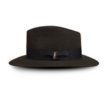 Bellissimo Jones in Olive Green Fur Felt Fedora