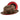 Montique Kingpin Red Bottom Wool Fedora in Tan Red