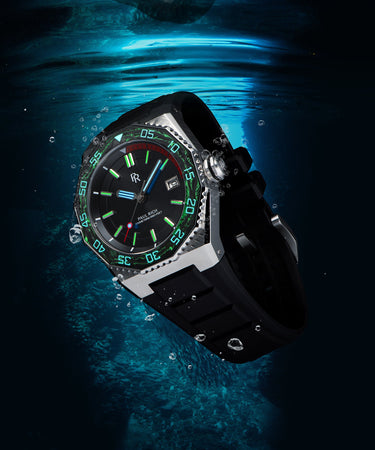 Paul Rich US Aquacarbon Pro Midnight Silver Watch