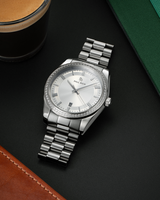 Paul Rich US Legacy All Silver Steel Watch