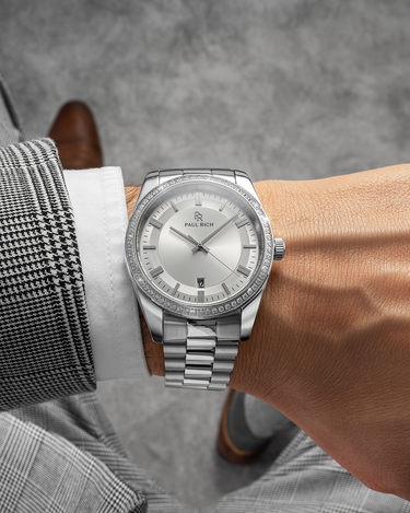 Paul Rich US Legacy All Silver Steel Watch