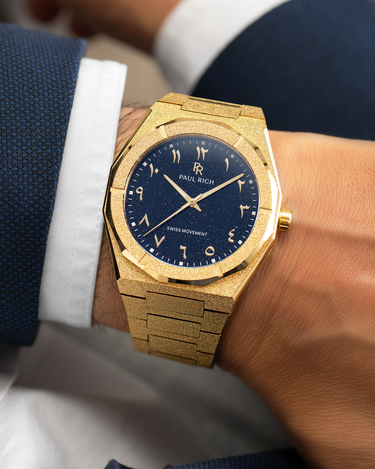 Paul Rich US Frosted Star Dust II Desert Gold Watch
