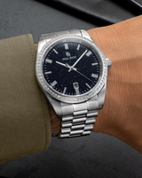 Paul Rich US Legacy Silver Black Aventurine Watch