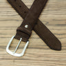 DapperFam Hamptons in Dark Brown Lux Suede